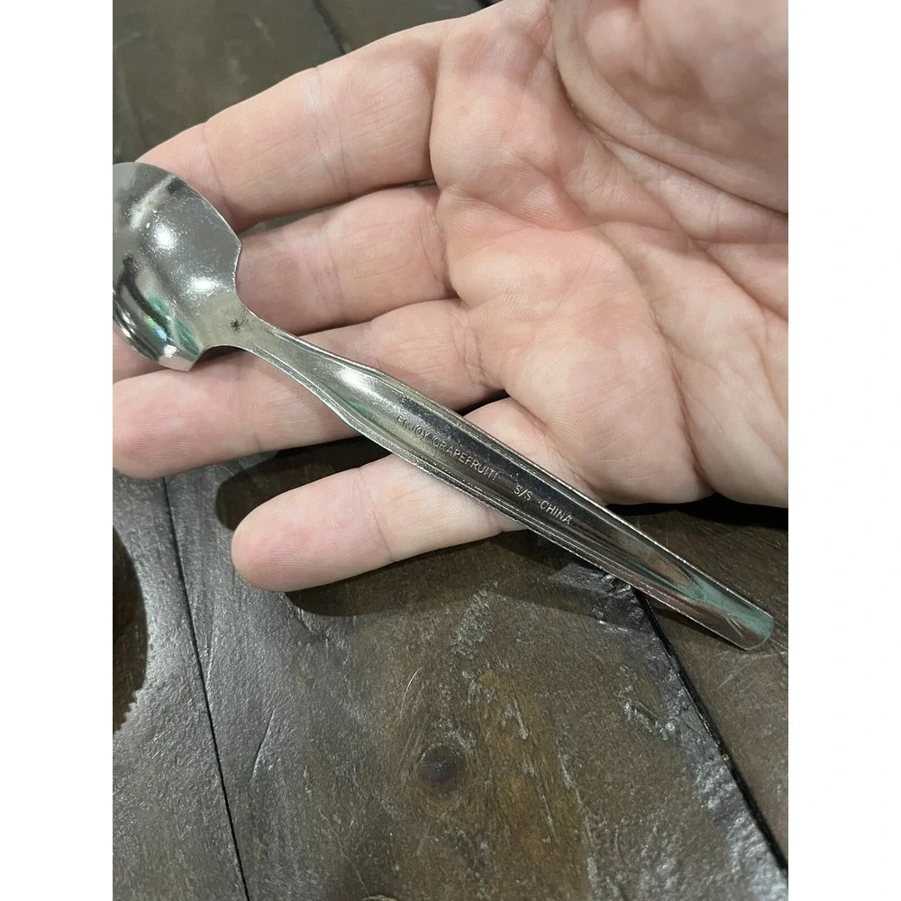Enjoy Grapefruit Serrated stainless steel Grapefruit Spoon‎ Set Of 8 Silverware